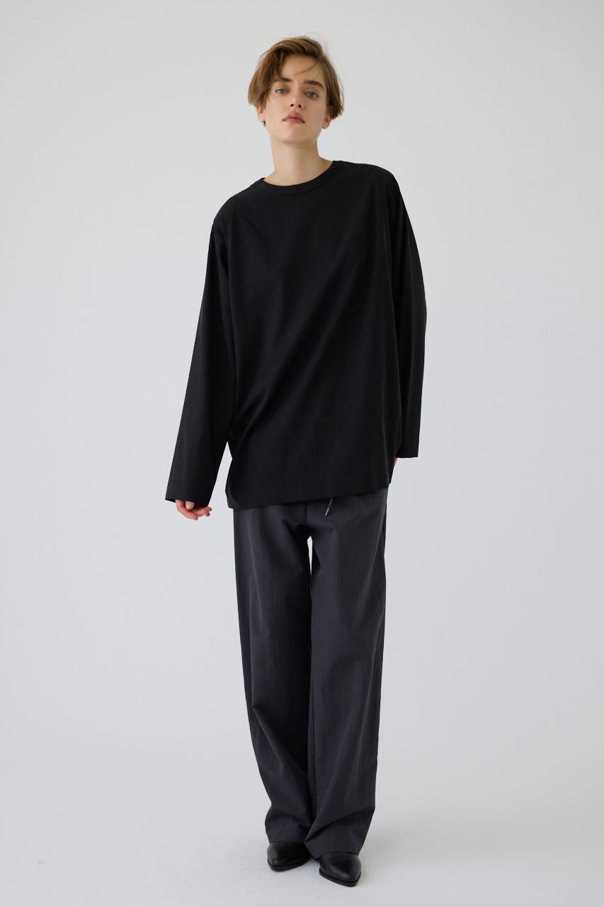 9/16- order start Oversize woven fall T-SH BLK FREE