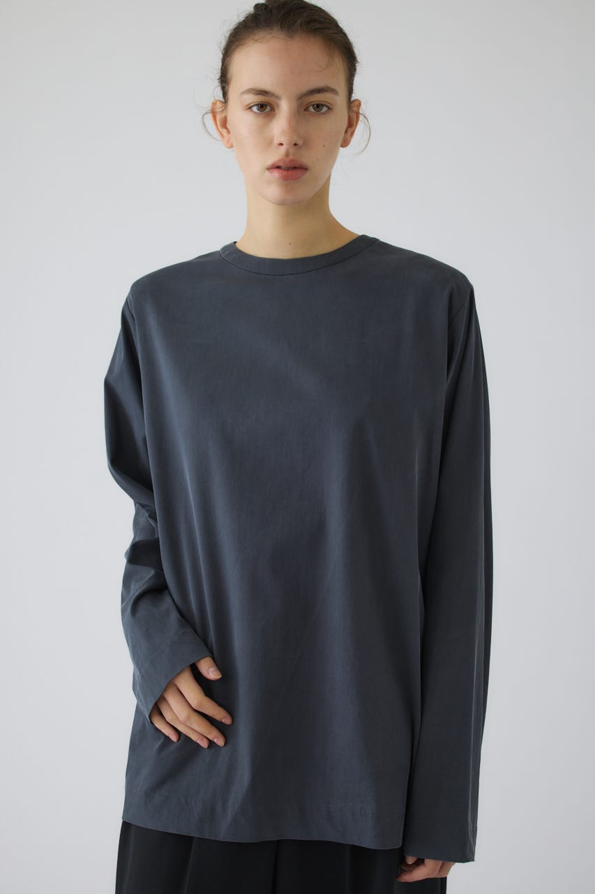 9/16- order start Oversize woven fall T-SH GRY FREE