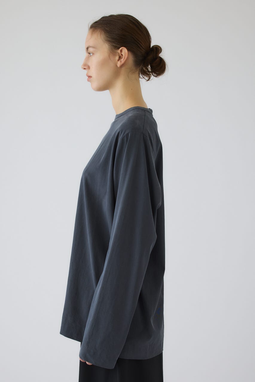 9/16- order start Oversize woven fall T-SH GRY FREE