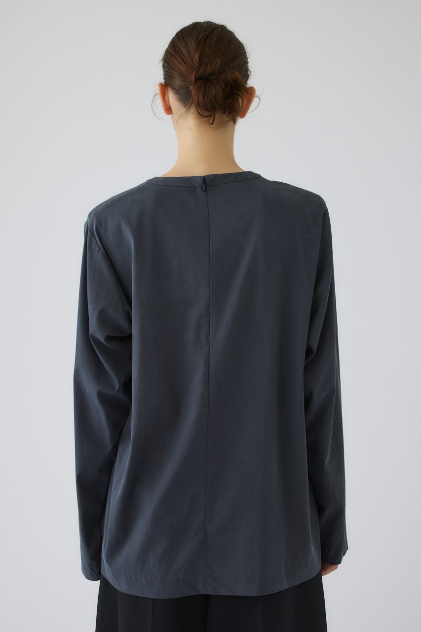 9/16- order start Oversize woven fall T-SH GRY FREE
