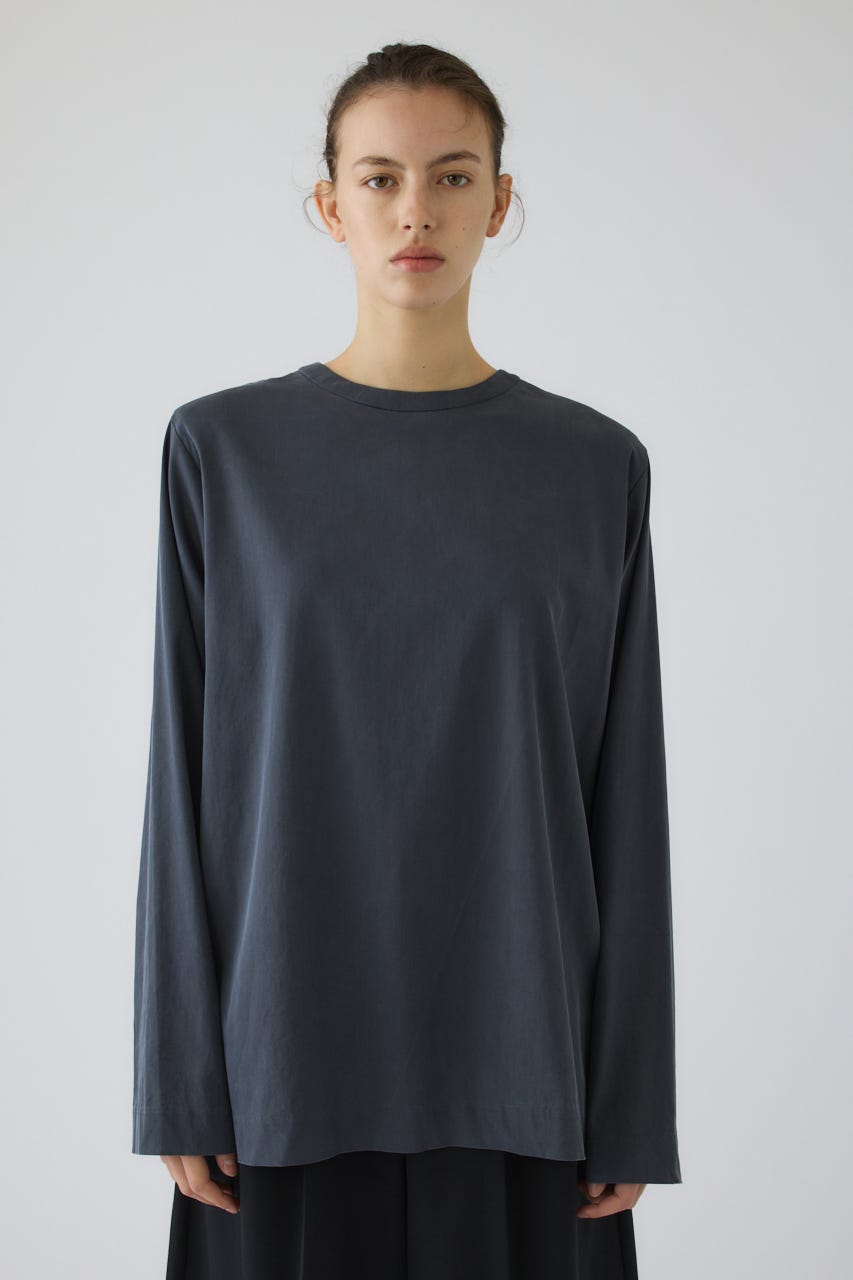 9/16- order start Oversize woven fall T-SH GRY FREE