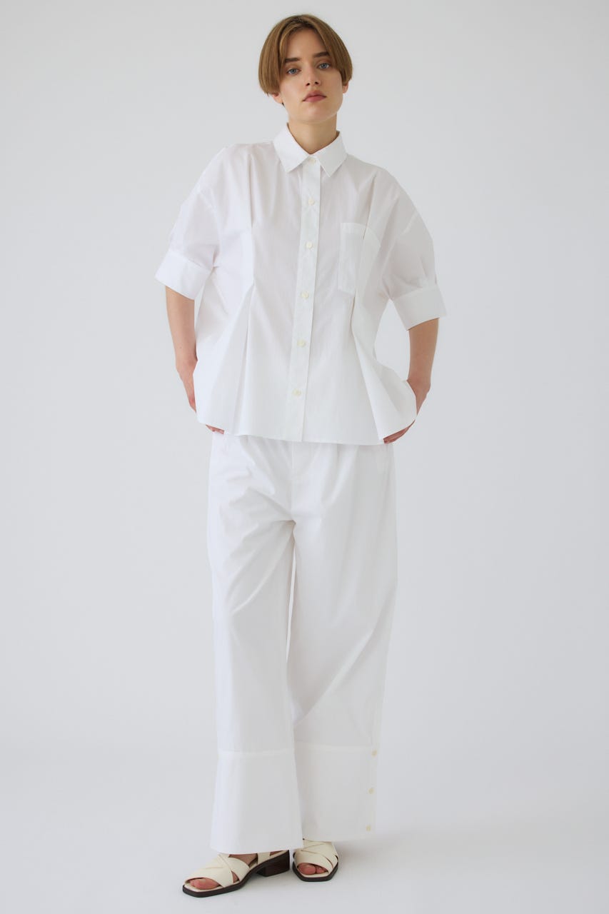 7/1- order start Serene shirt pants WHT 36