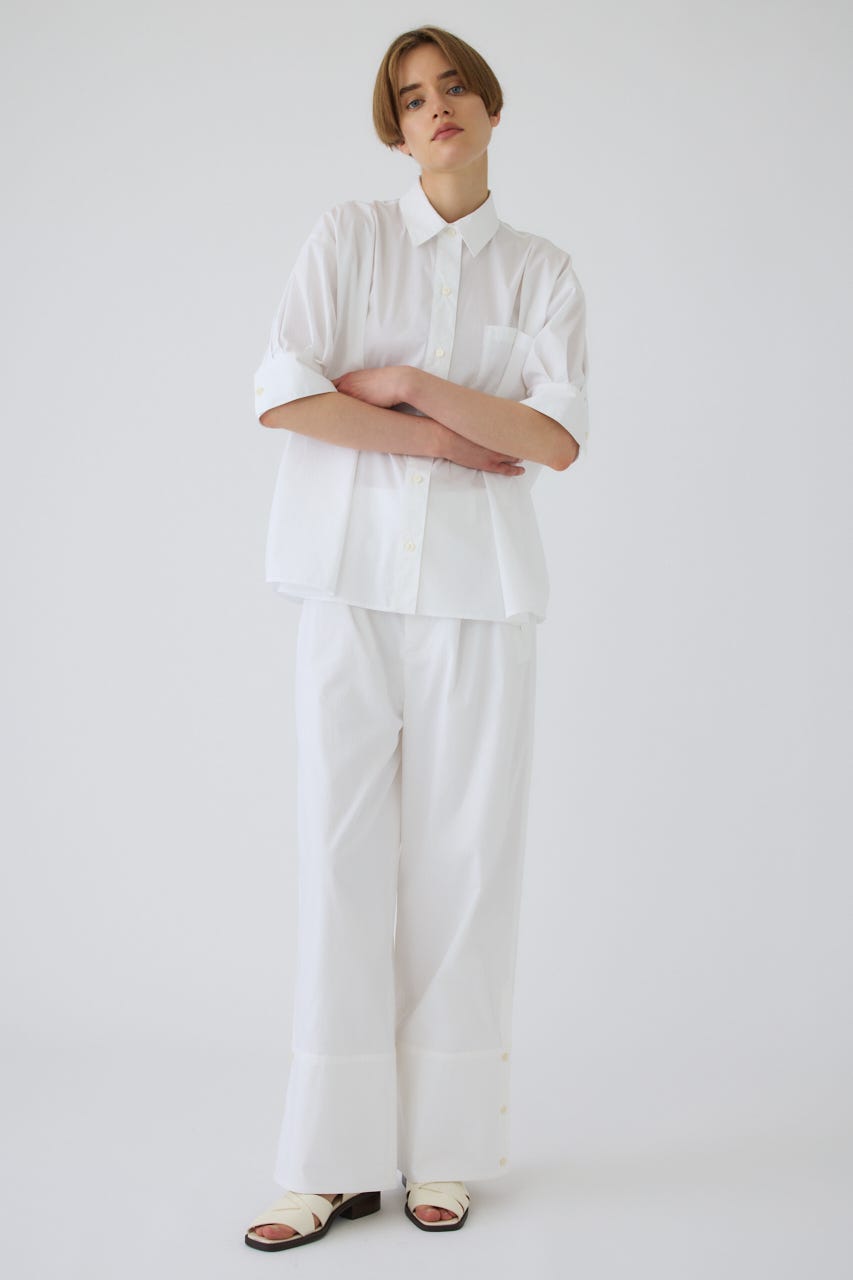 7/1- order start Serene shirt pants WHT 36