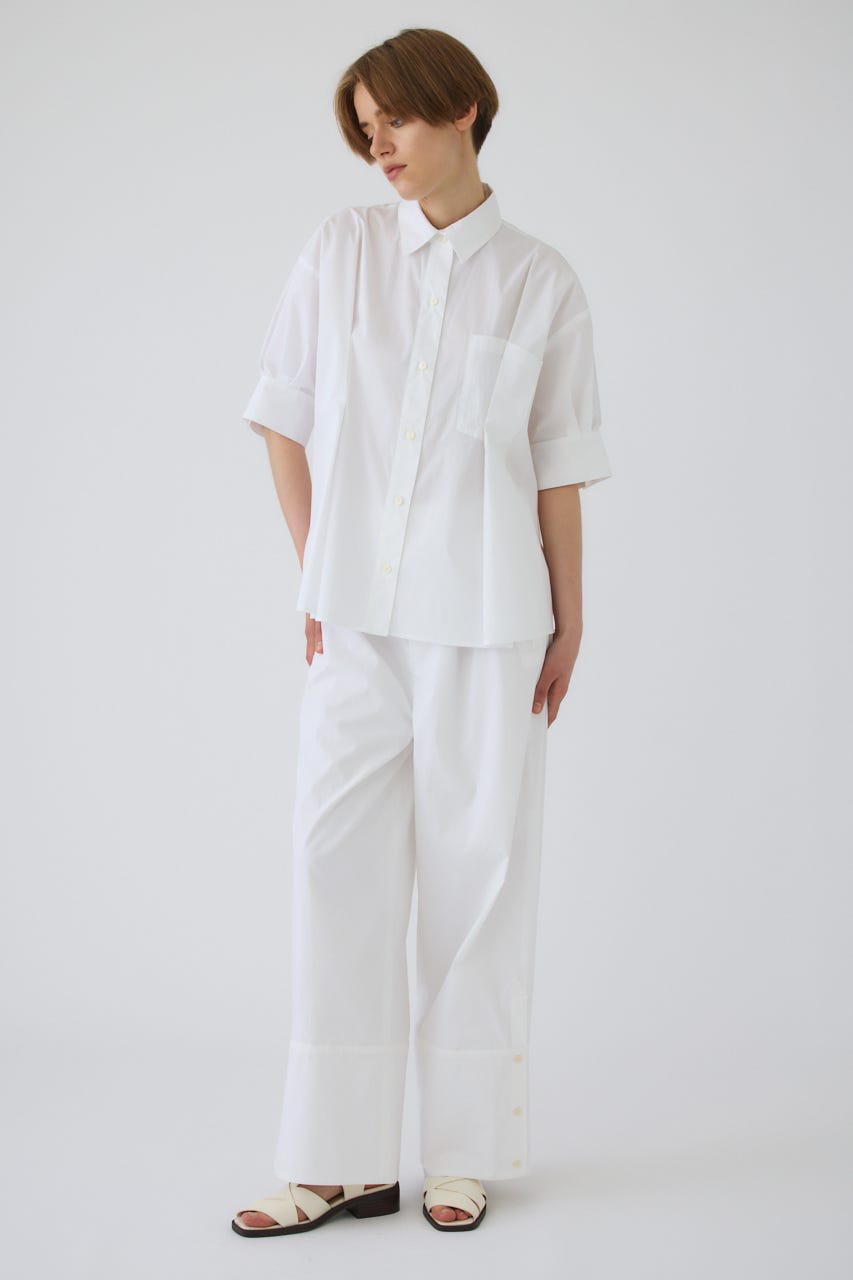 7/1- order start Serene shirt pants WHT 36