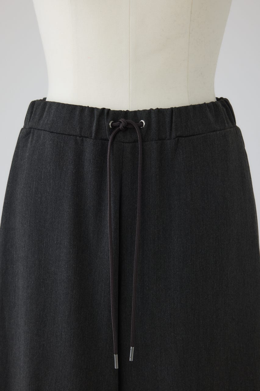 【26FW PRE ORDER】Cozy wide pants D/GRY 38