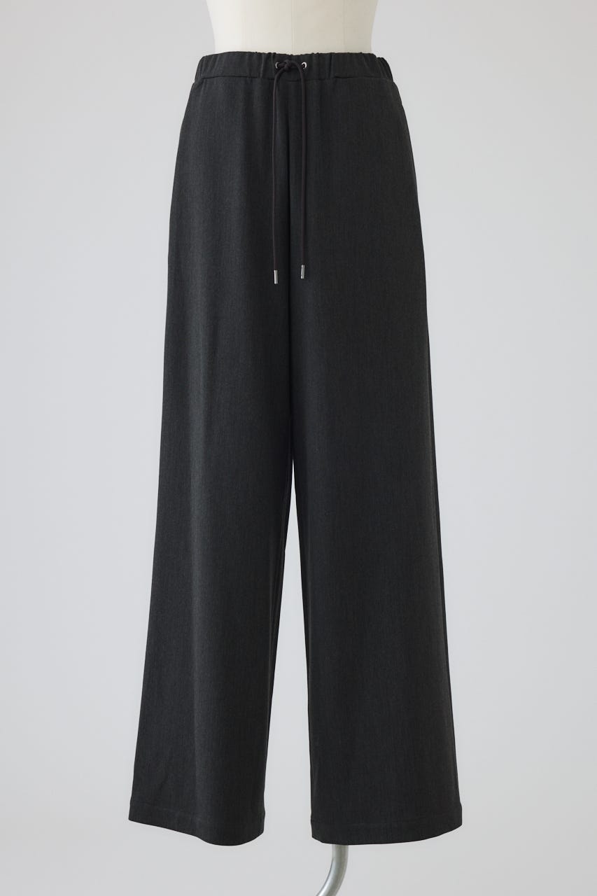 【26FW PRE ORDER】Cozy wide pants D/GRY 38