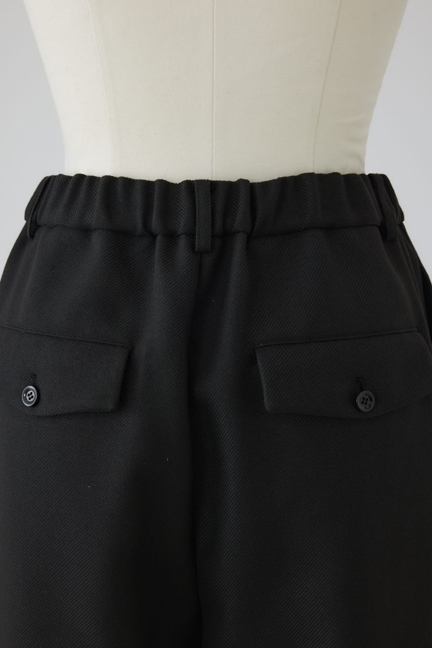 【26FW PRE ORDER】Effortless wide PT BLK 38