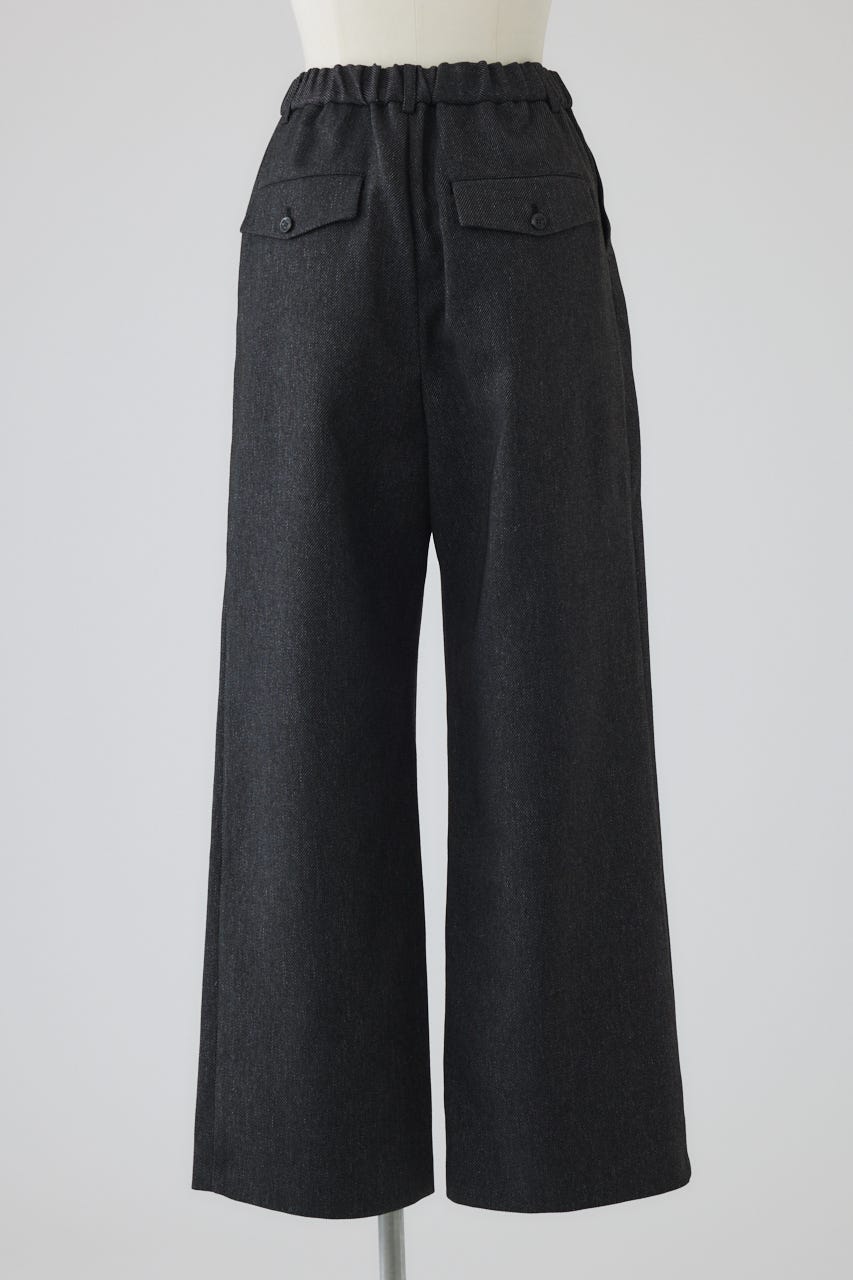 【26FW PRE ORDER】Effortless wide PT D/GRY 38