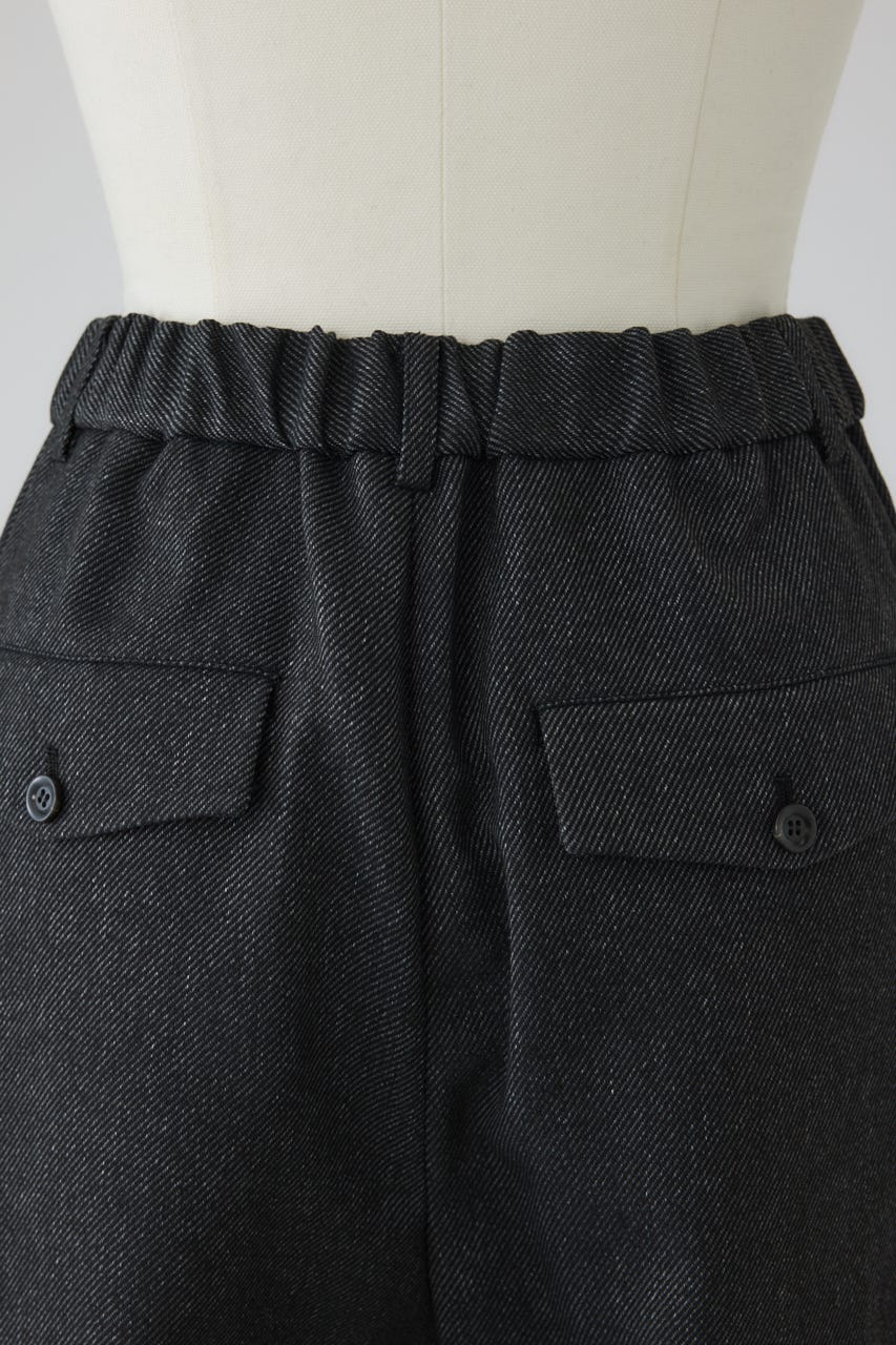 【26FW PRE ORDER】Effortless wide PT D/GRY 38