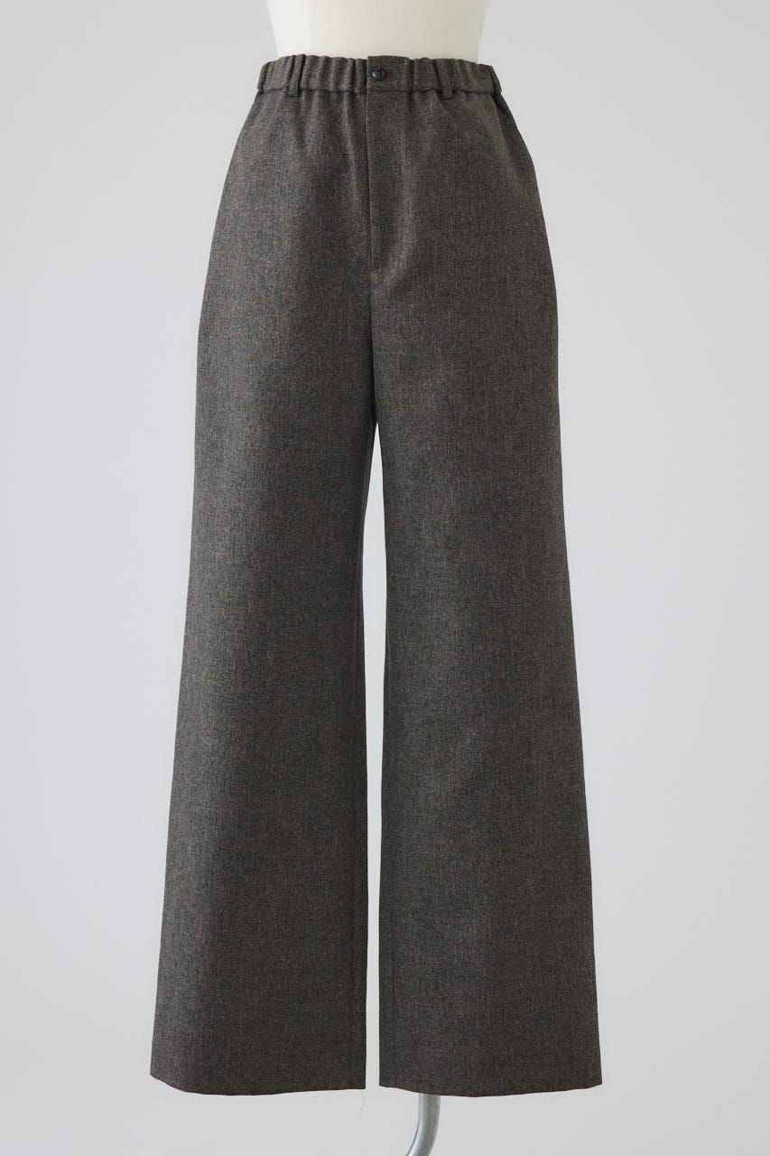 【26FW PRE ORDER】Effortless wide PT GREIGE 36