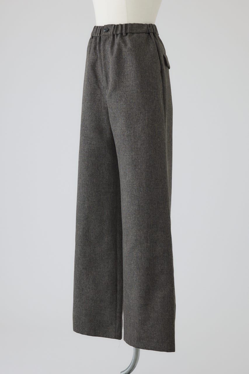 【26FW PRE ORDER】Effortless wide PT GREIGE 36