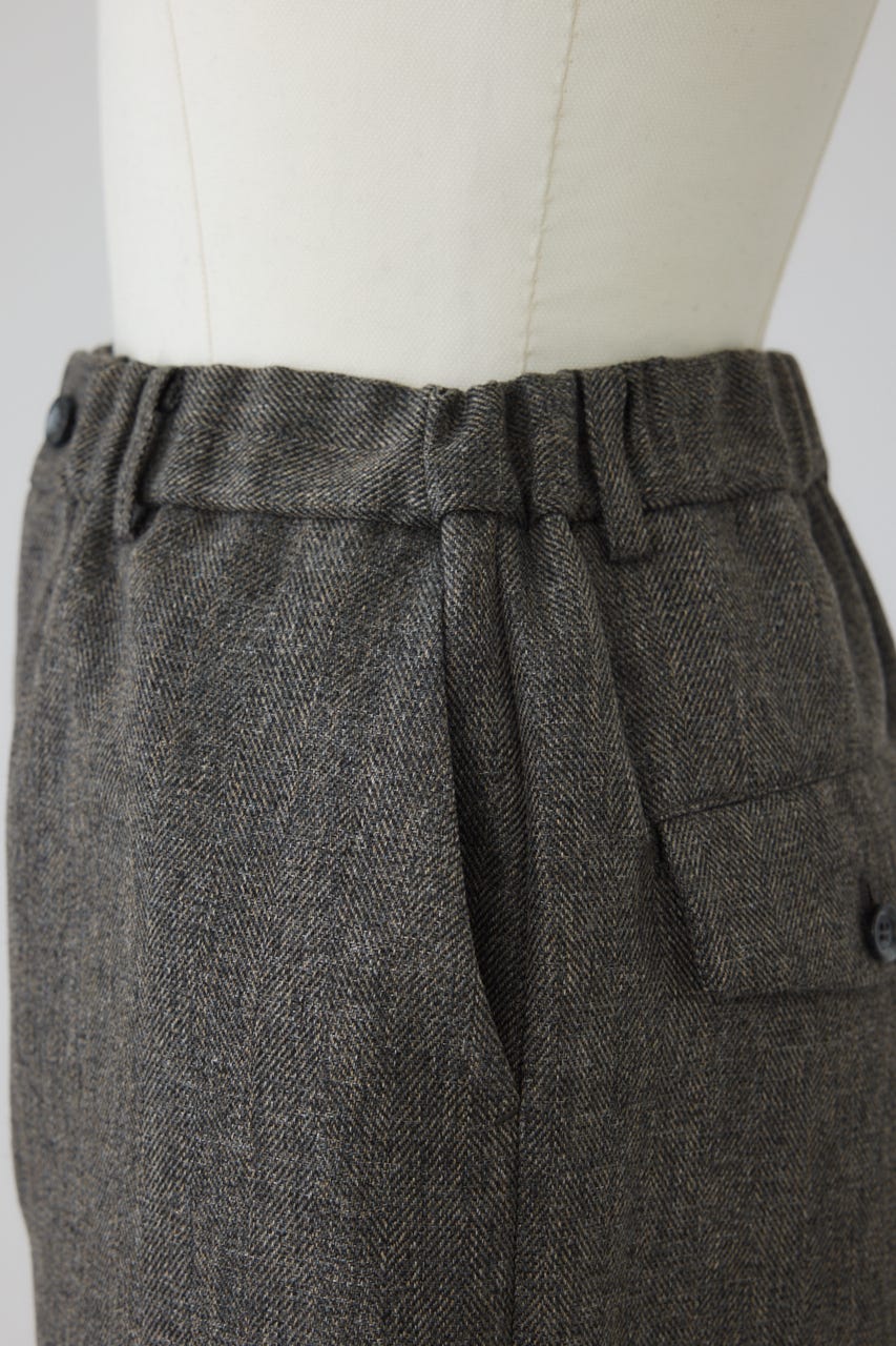 【26FW PRE ORDER】Effortless wide PT GREIGE 36