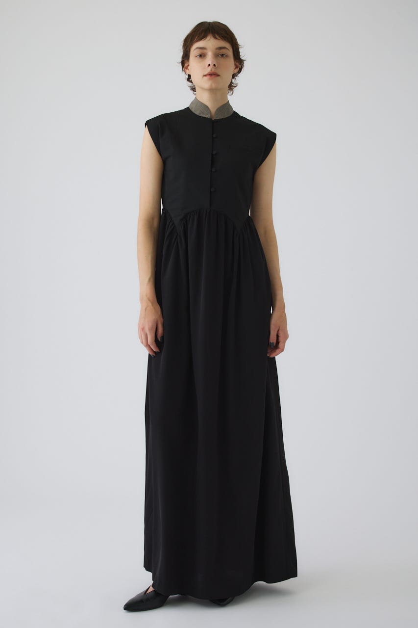 7/1- order start Glen collar dress BLK 38