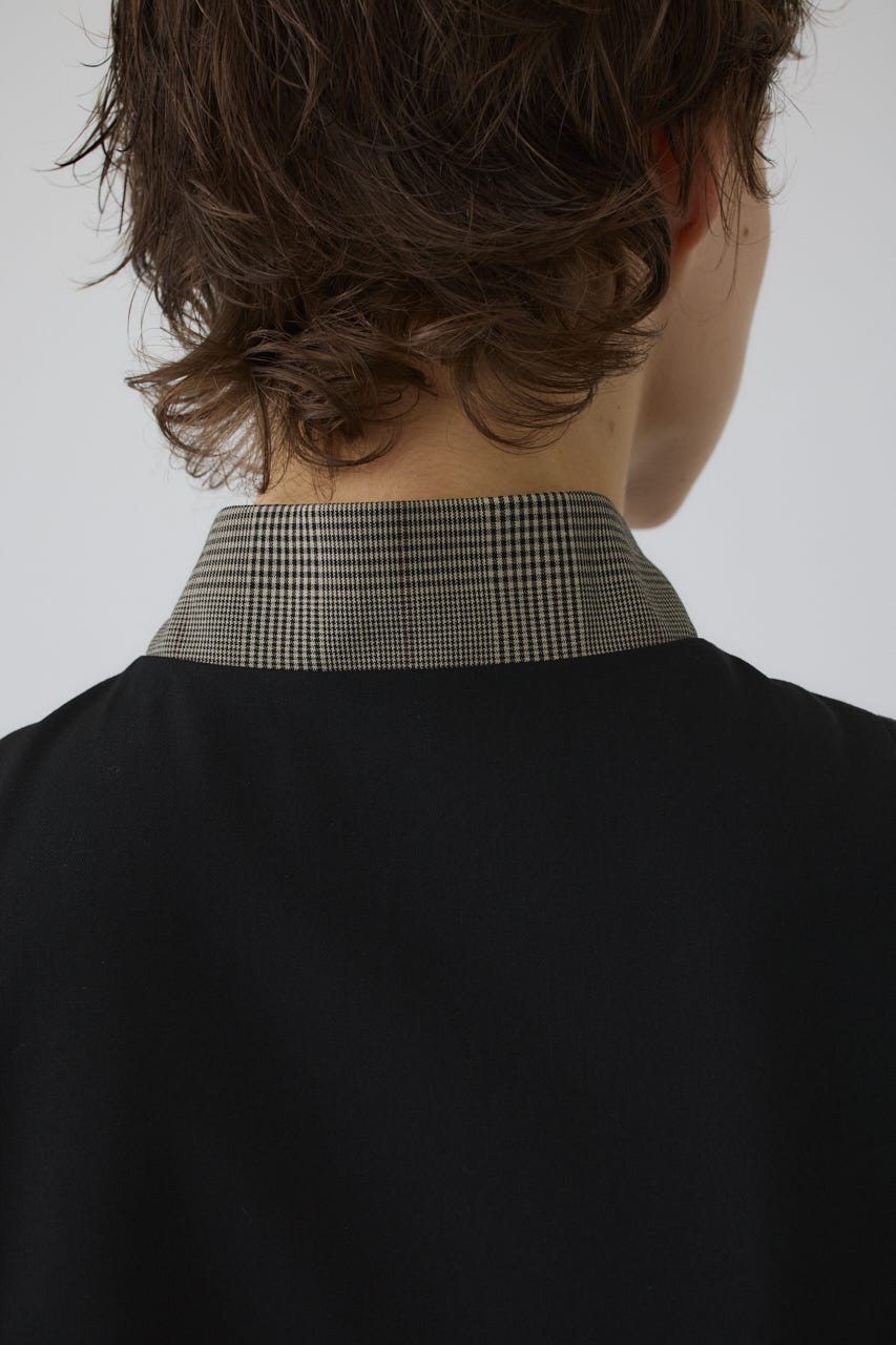 7/1- order start Glen collar dress BLK 38