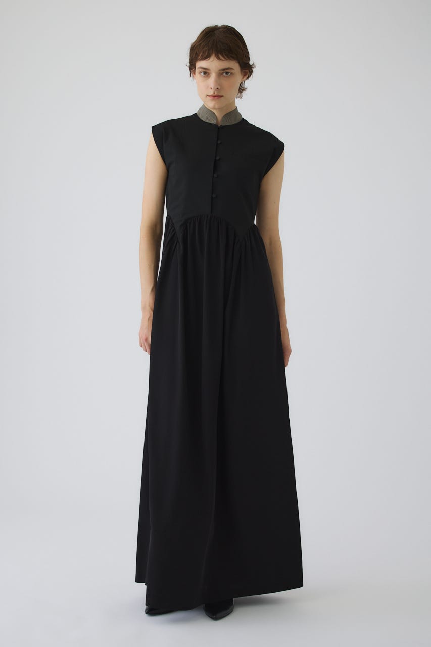 7/1- order start Glen collar dress BLK 38