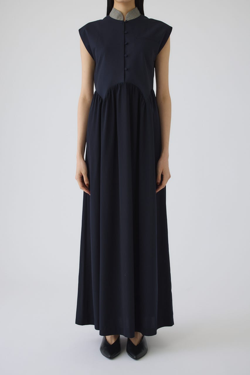 7/1- order start Glen collar dress NVY 36