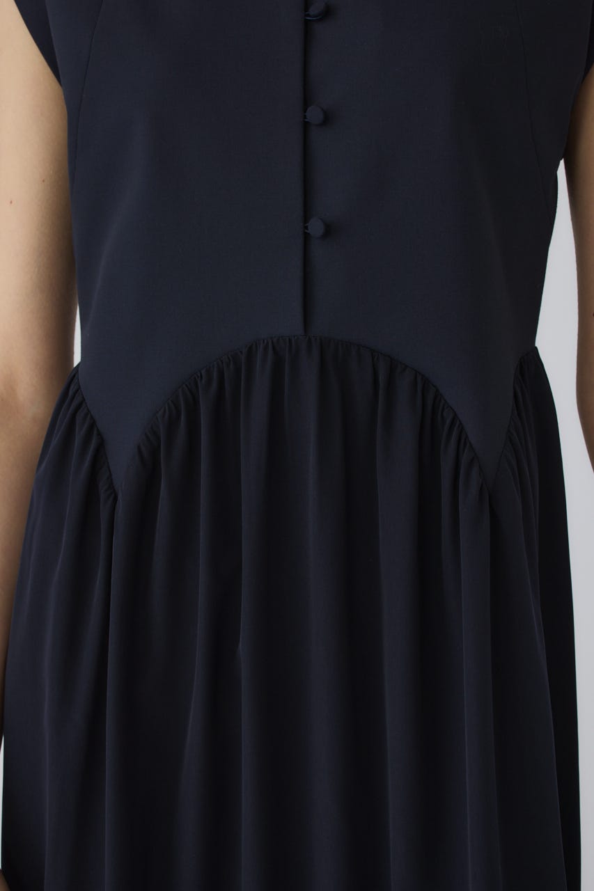 7/1- order start Glen collar dress NVY 36