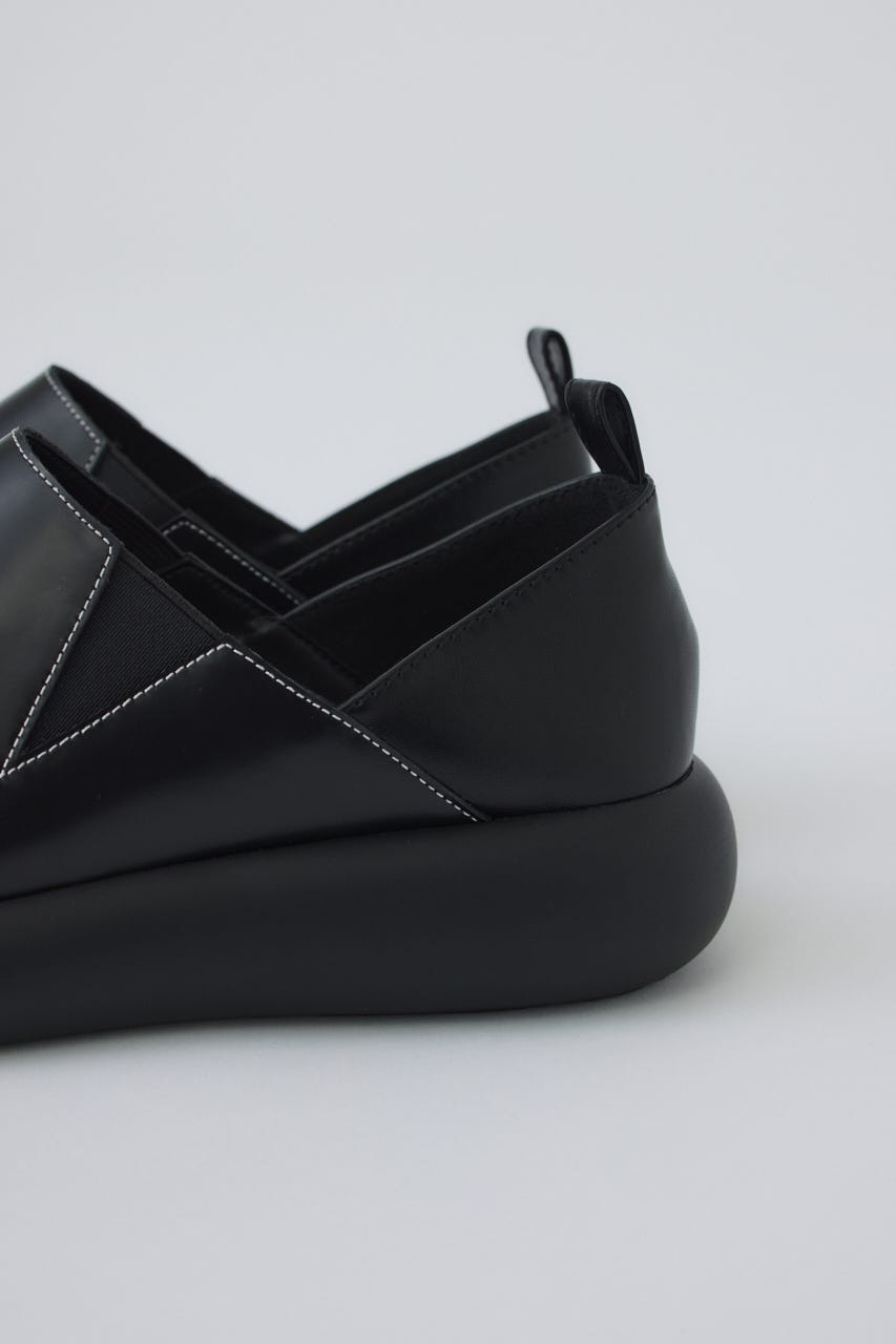 8/1- order start Leather slip-on BLK ３６