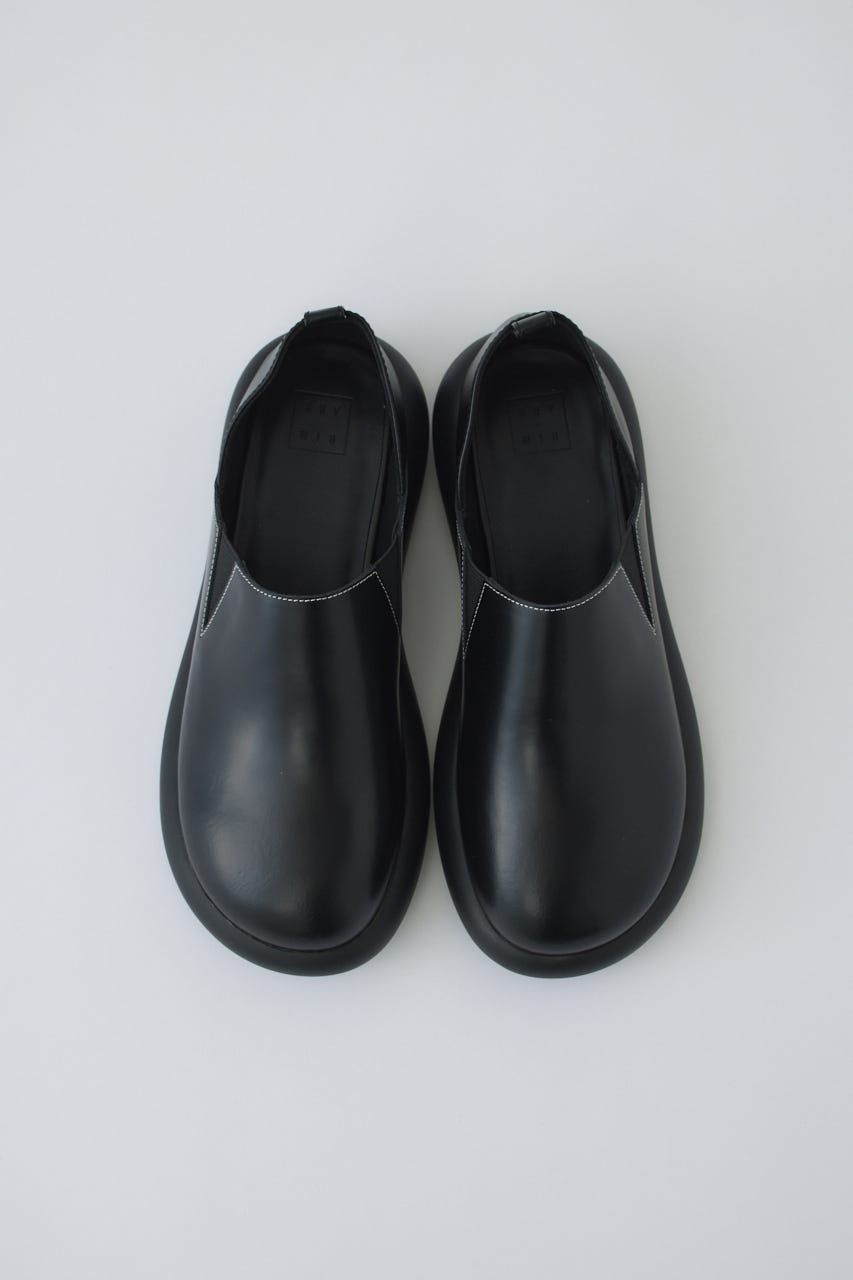 8/1- order start Leather slip-on BLK ３６