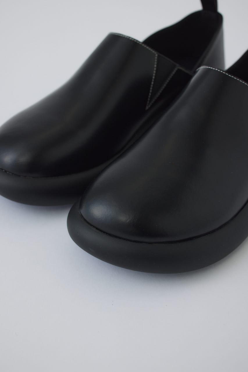 8/1- order start Leather slip-on BLK ３６