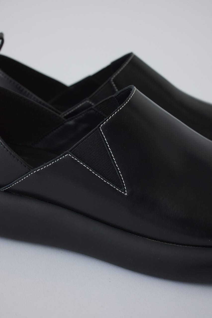8/1- order start Leather slip-on BLK ３６