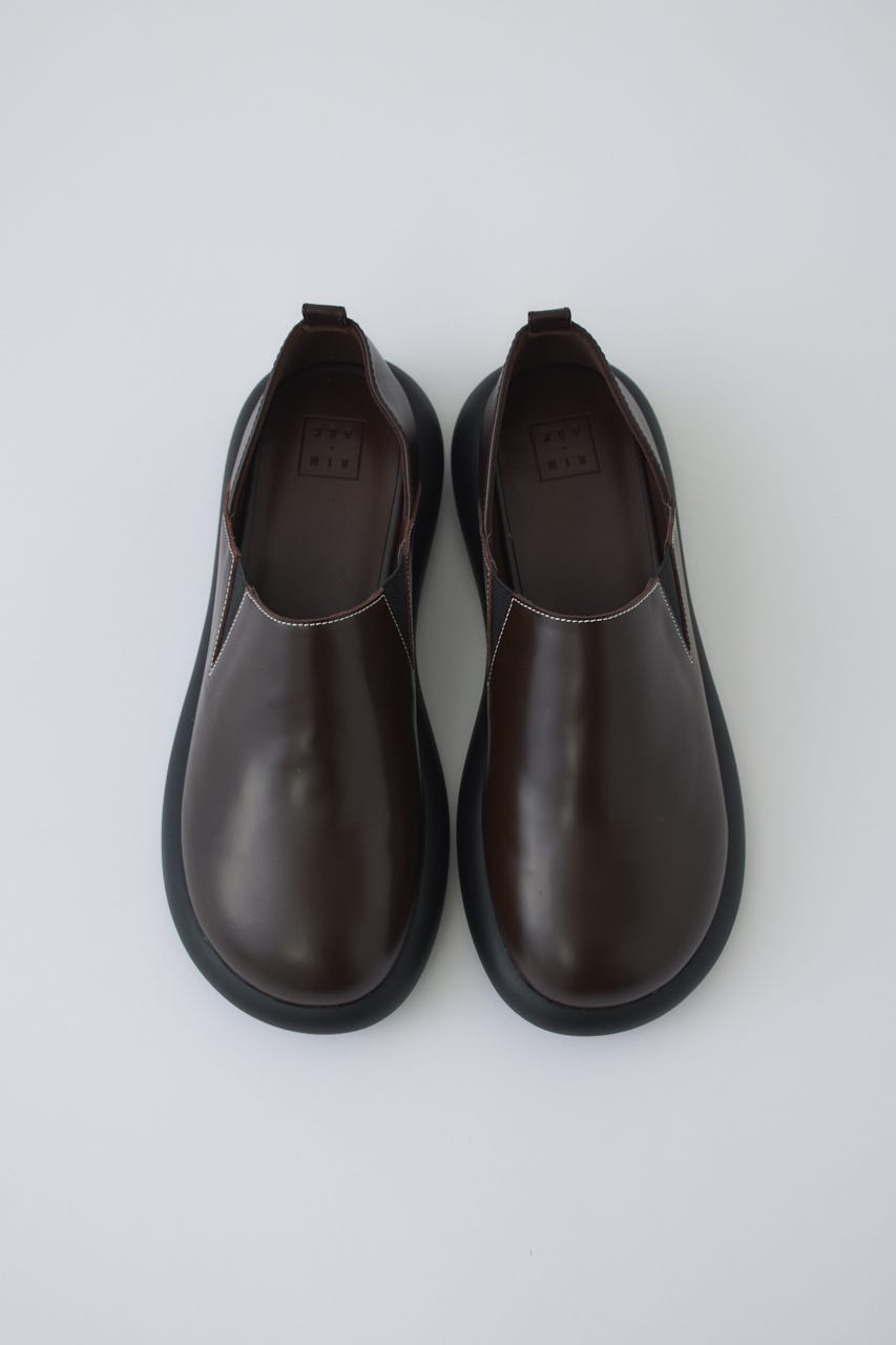 8/1- order start Leather slip-on BRN ３８