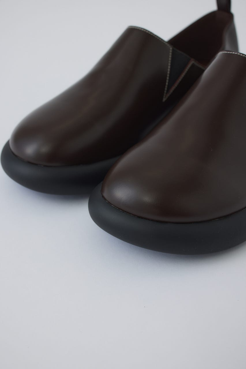 8/1- order start Leather slip-on BRN ３８