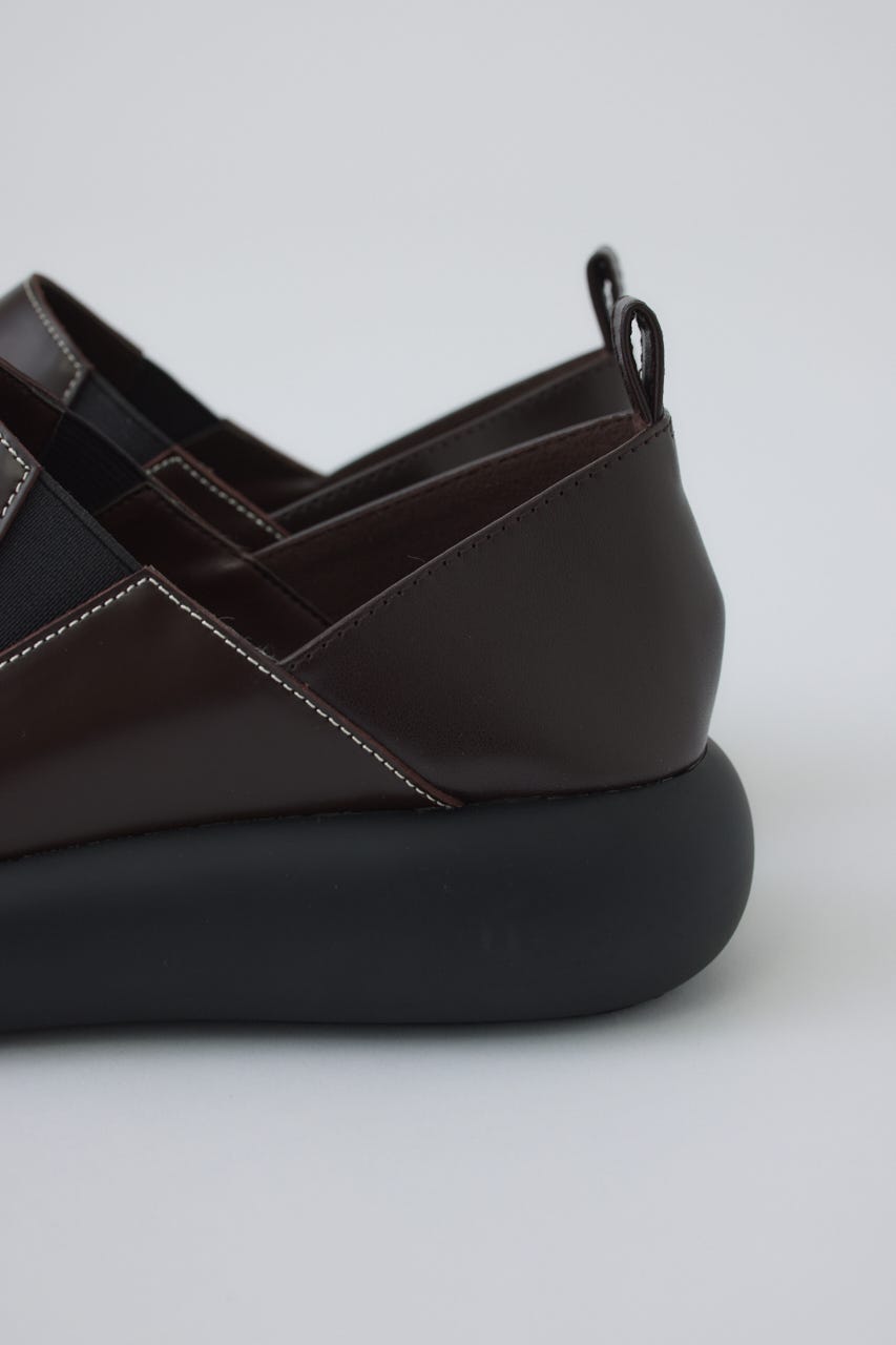 8/1- order start Leather slip-on BRN ３８