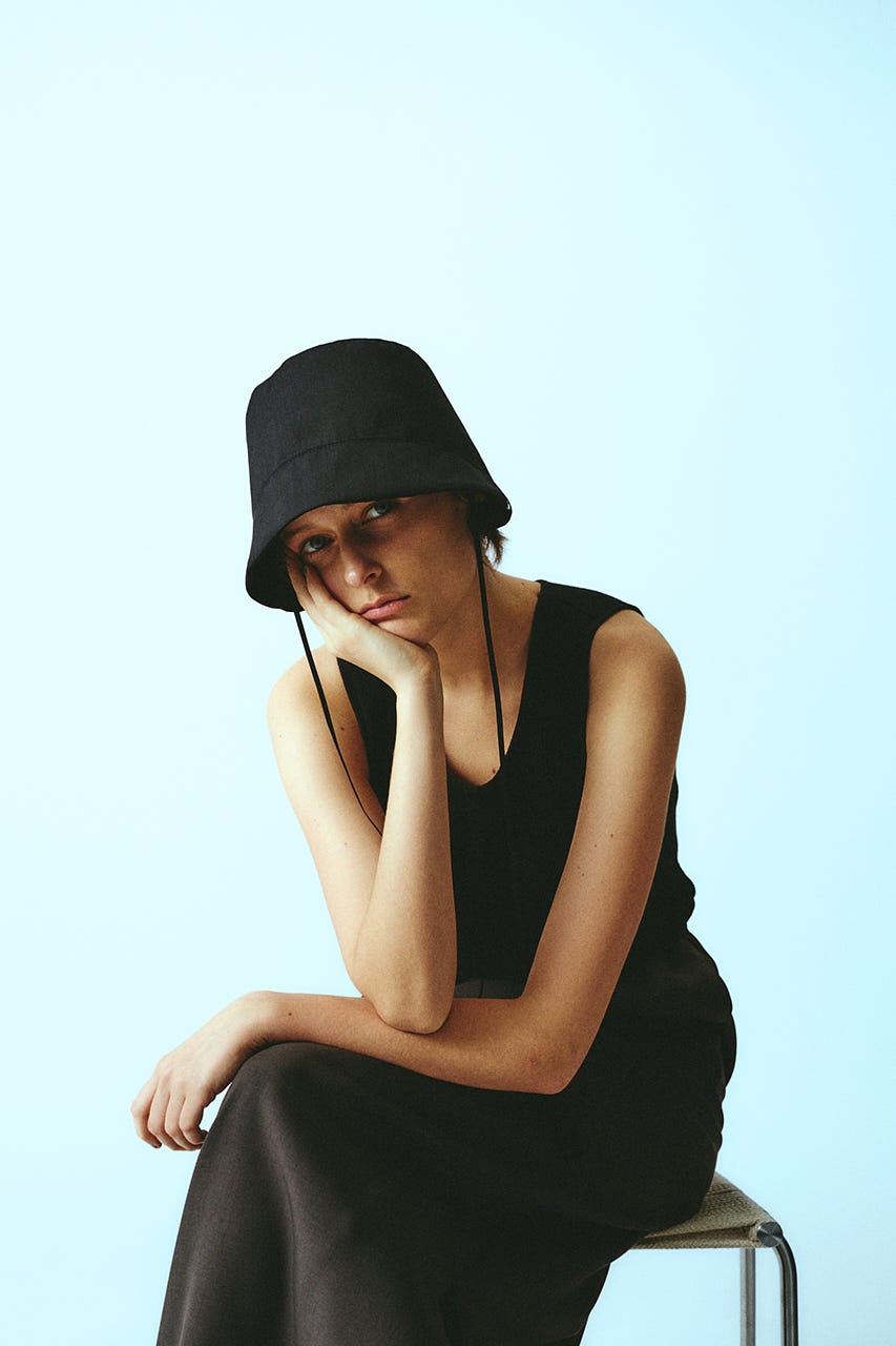 6/5- order start Suiting bucket hat BLK FREE