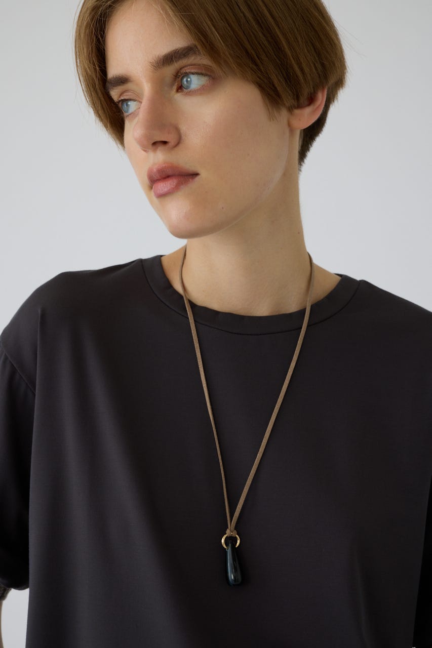 7/15- order start Stone modern pendant BLK FREE