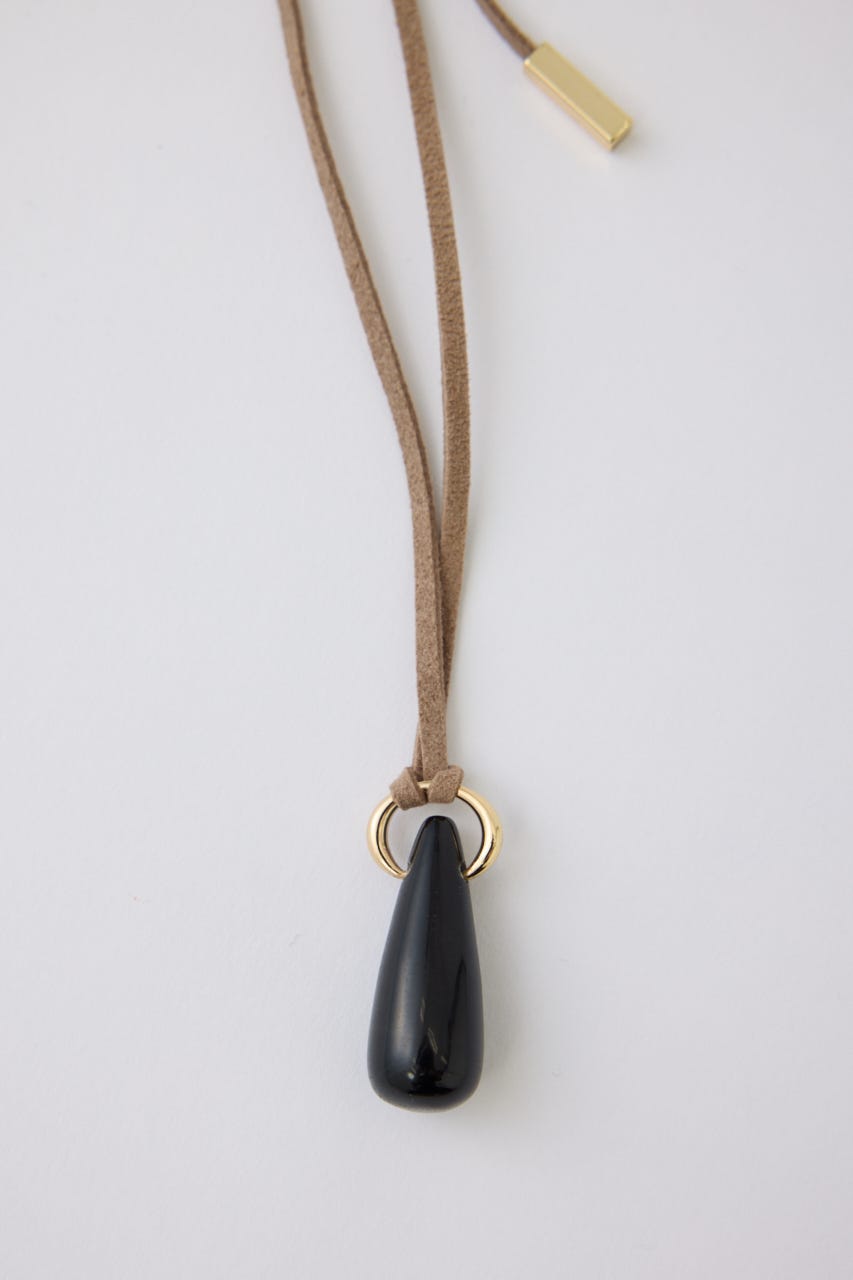 7/15- order start Stone modern pendant BLK FREE