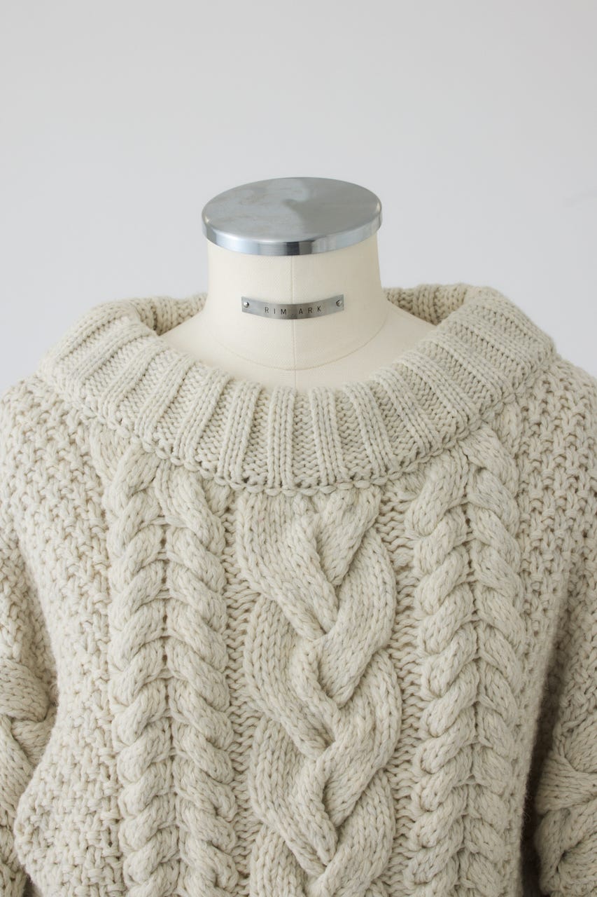 11/4- order start Handmade cable knit IVOY FREE