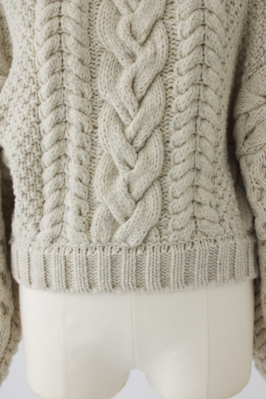 11/4- order start Handmade cable knit IVOY FREE