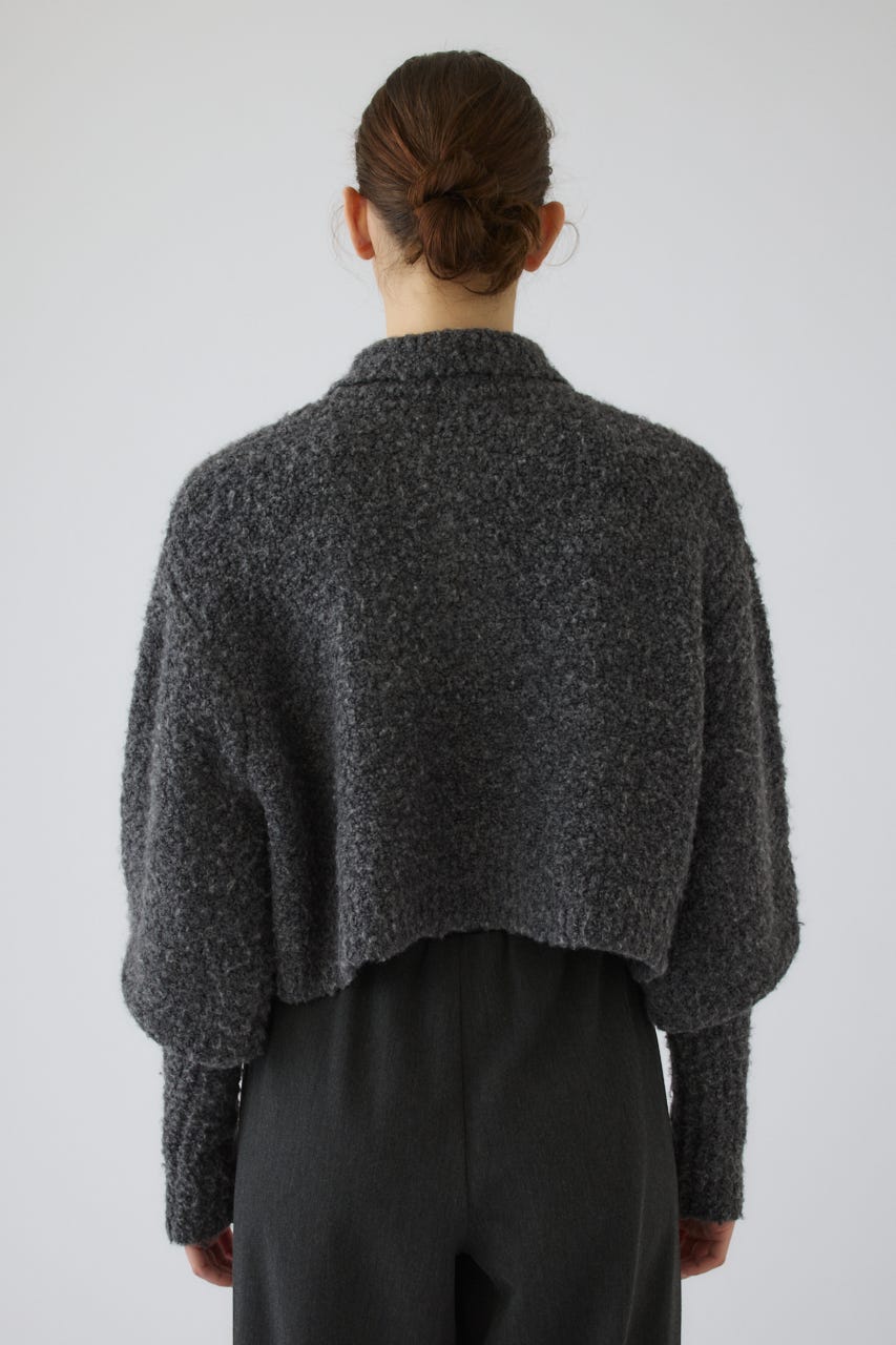 Boucle short knit C.GRY 36