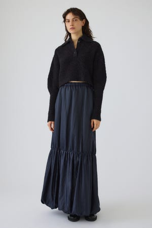 Boucle short knit