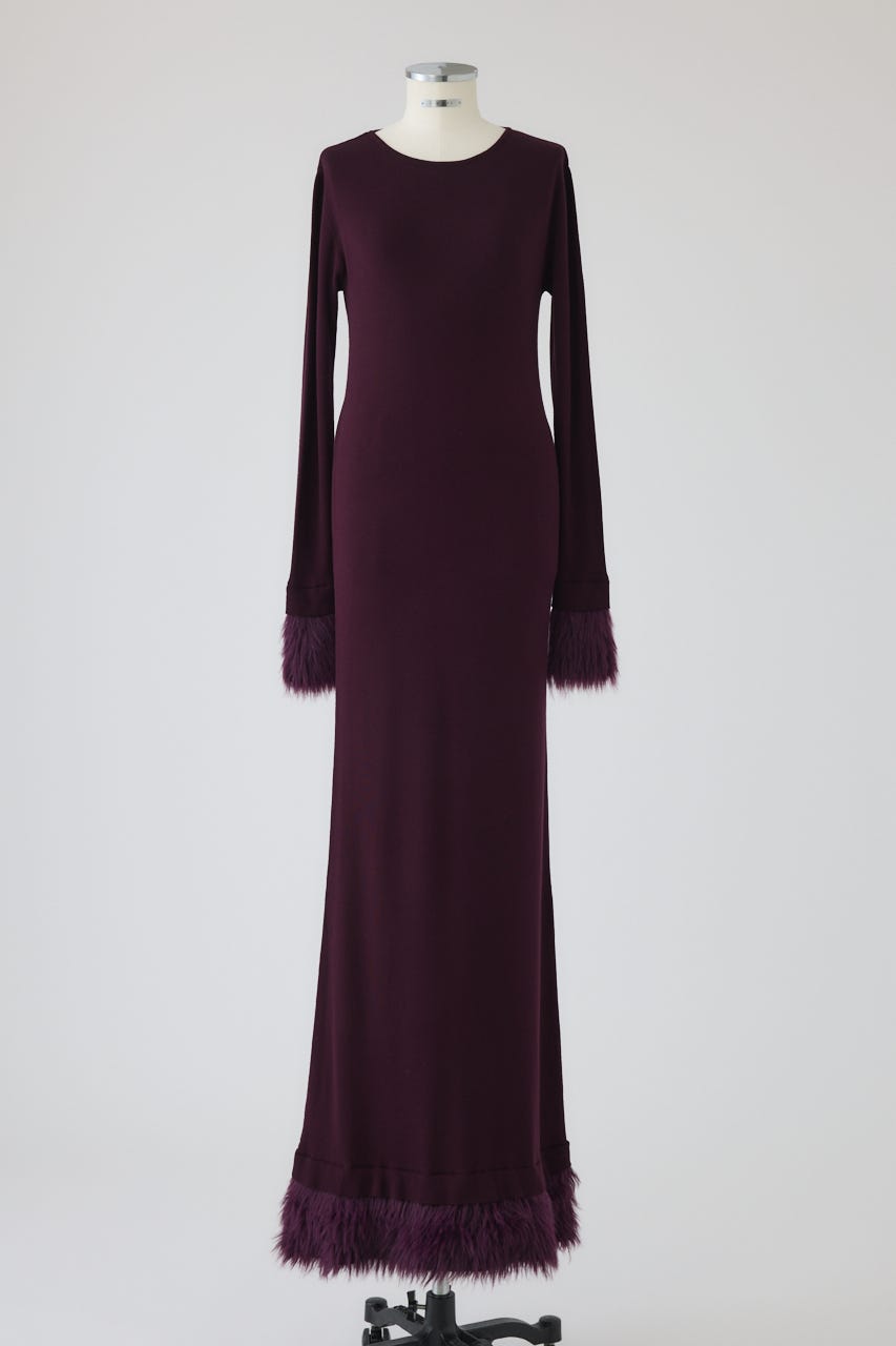 【26FW PRE ORDER】Distinctive knit dress BRD 38