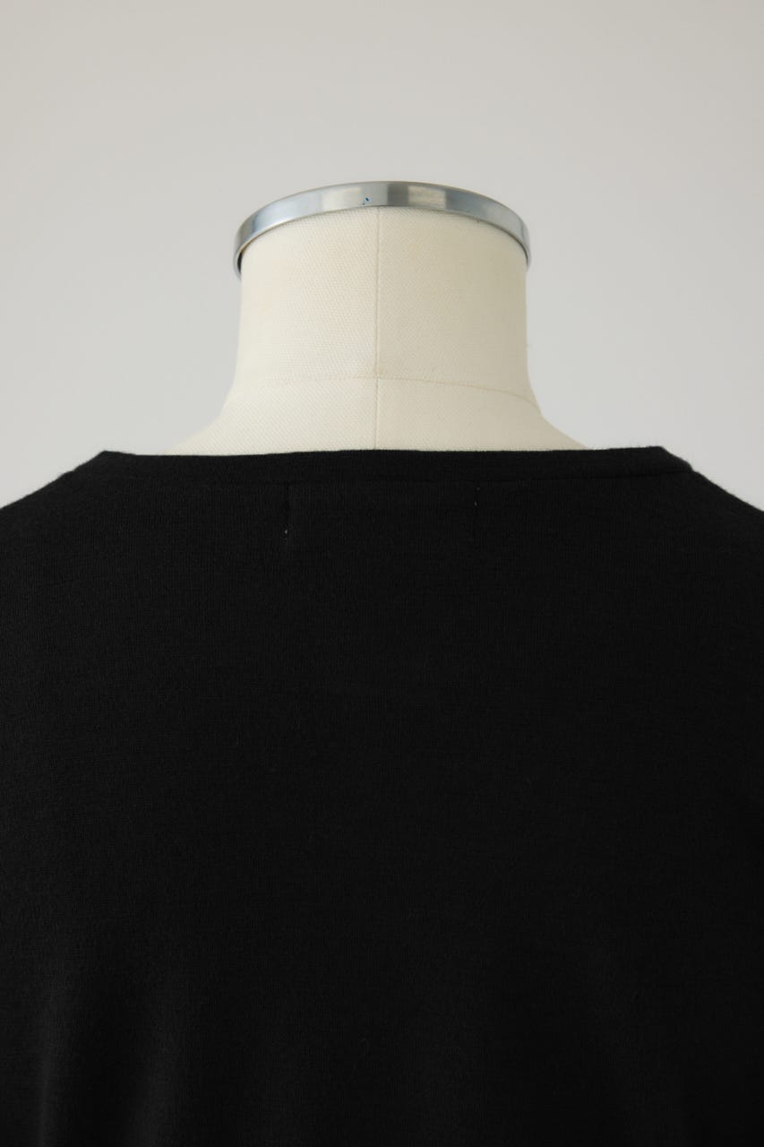 【26FW PRE ORDER】Essential henley cut tops BLK FREE