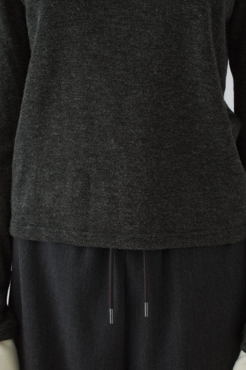 Essential henley cut tops C.GRY FREE