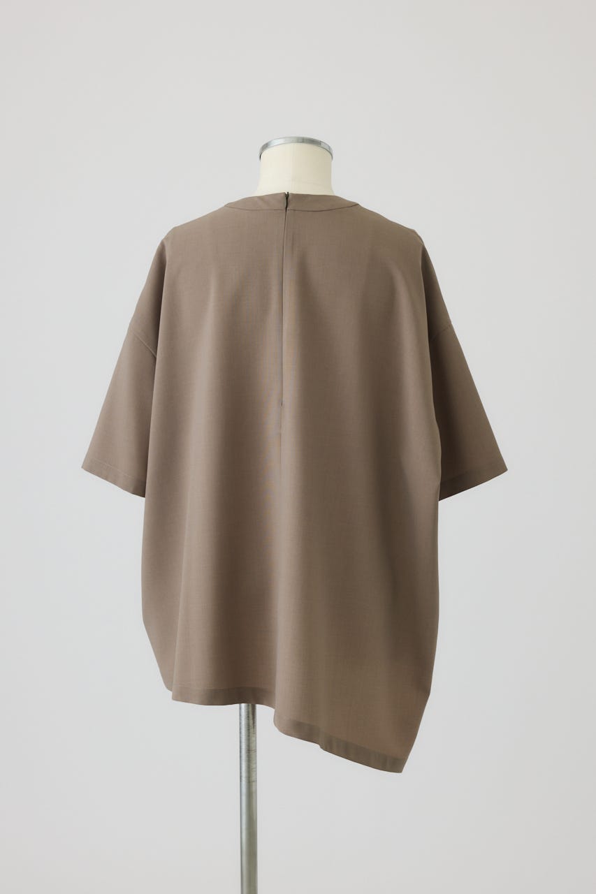6/5- order start Asymmetry big T/SH GREIGE FREE