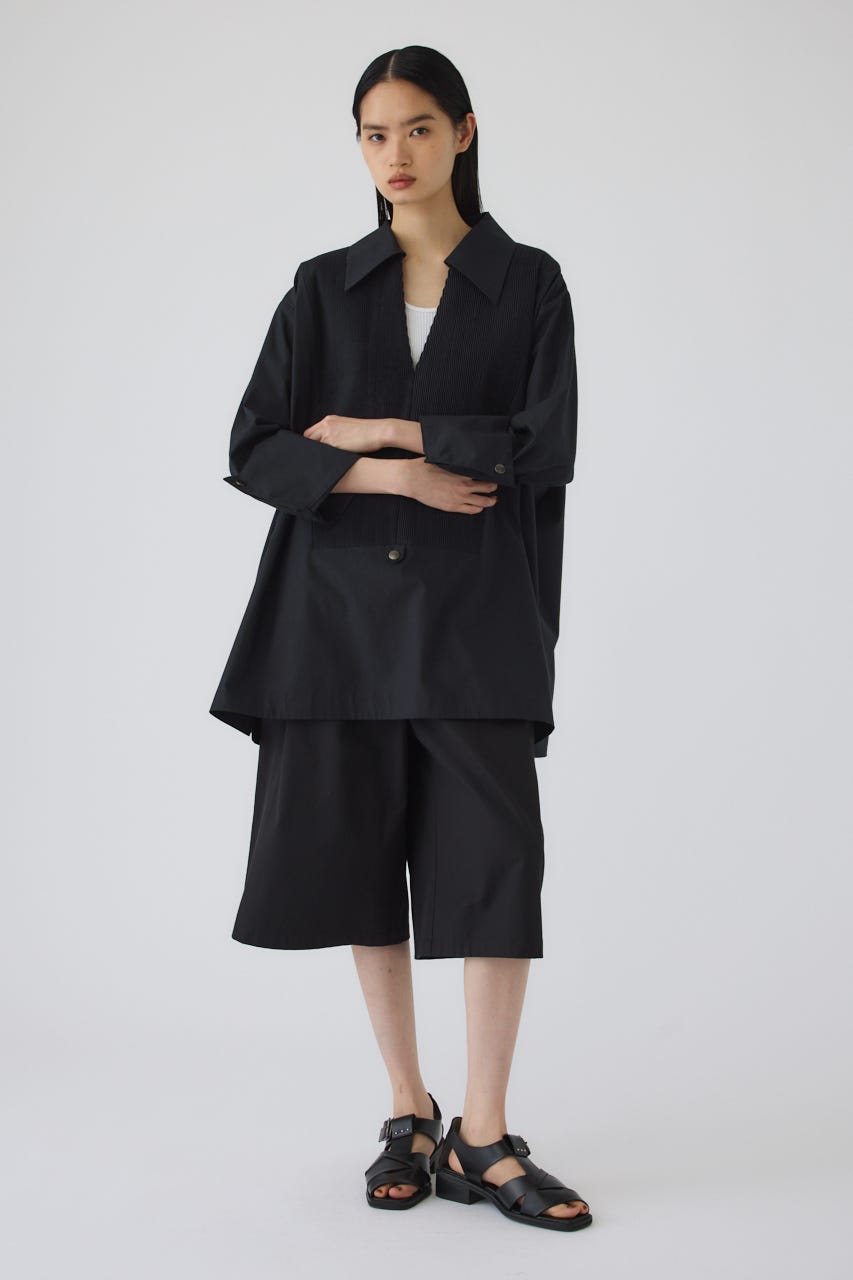8/1- order start Pin-tuck kaftan BLK FREE