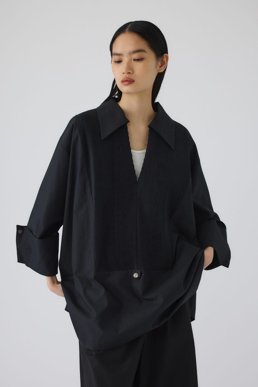 8/1- order start Pin-tuck kaftan BLK FREE