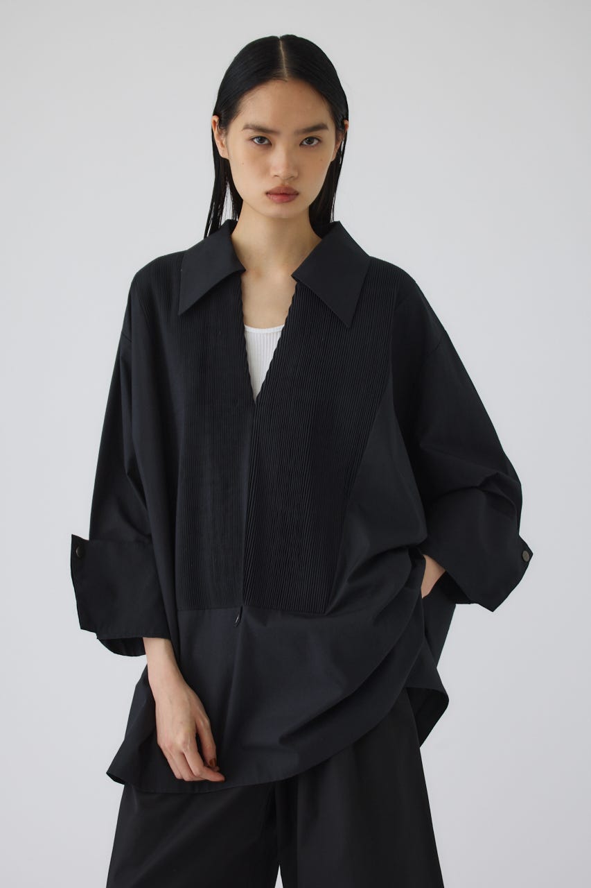8/1- order start Pin-tuck kaftan BLK FREE