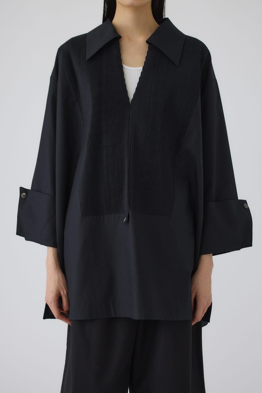 8/1- order start Pin-tuck kaftan BLK FREE