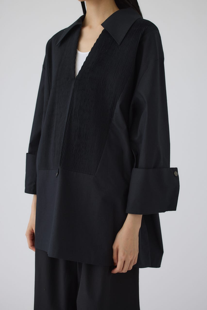 8/1- order start Pin-tuck kaftan BLK FREE