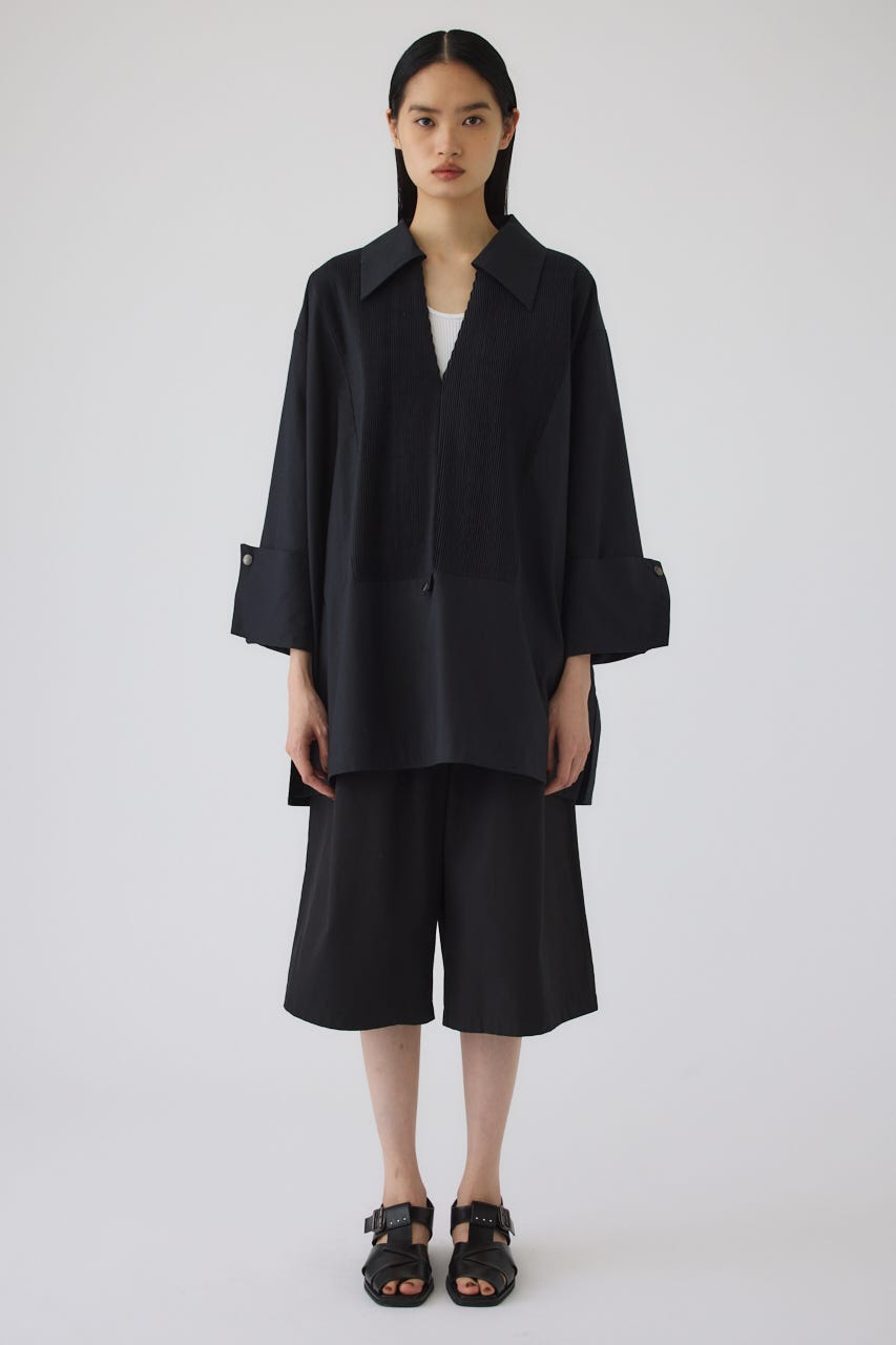 8/1- order start Pin-tuck kaftan BLK FREE