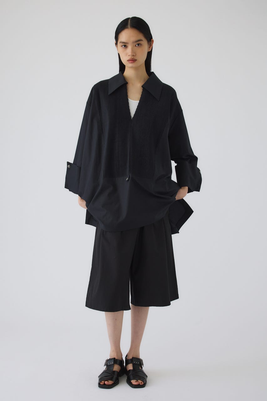 8/1- order start Pin-tuck kaftan BLK FREE