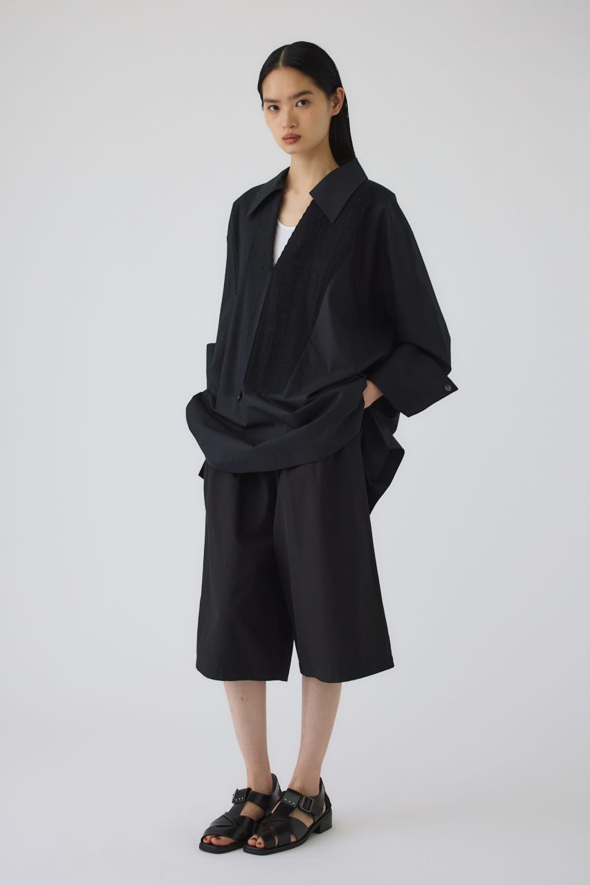 8/1- order start Pin-tuck kaftan BLK FREE