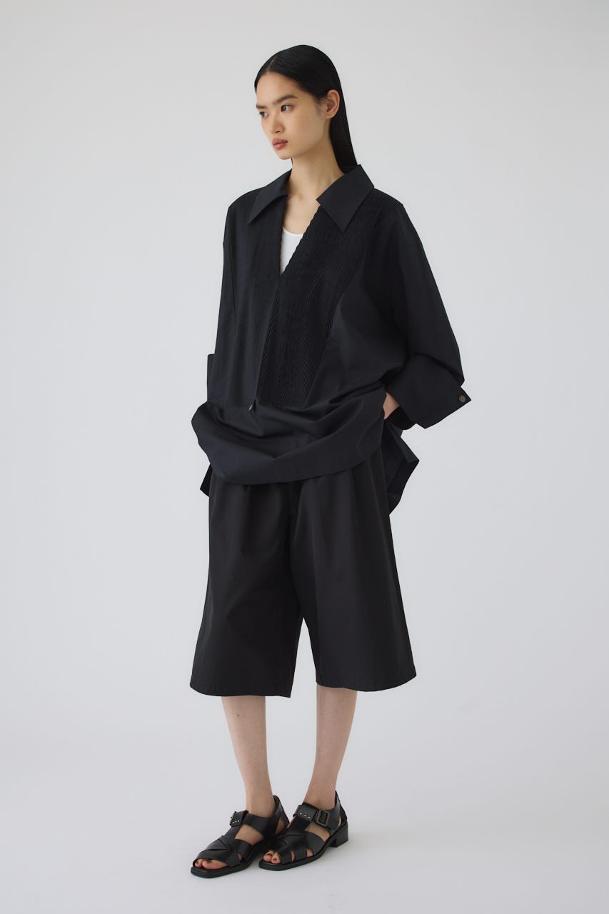 8/1- order start Pin-tuck kaftan BLK FREE