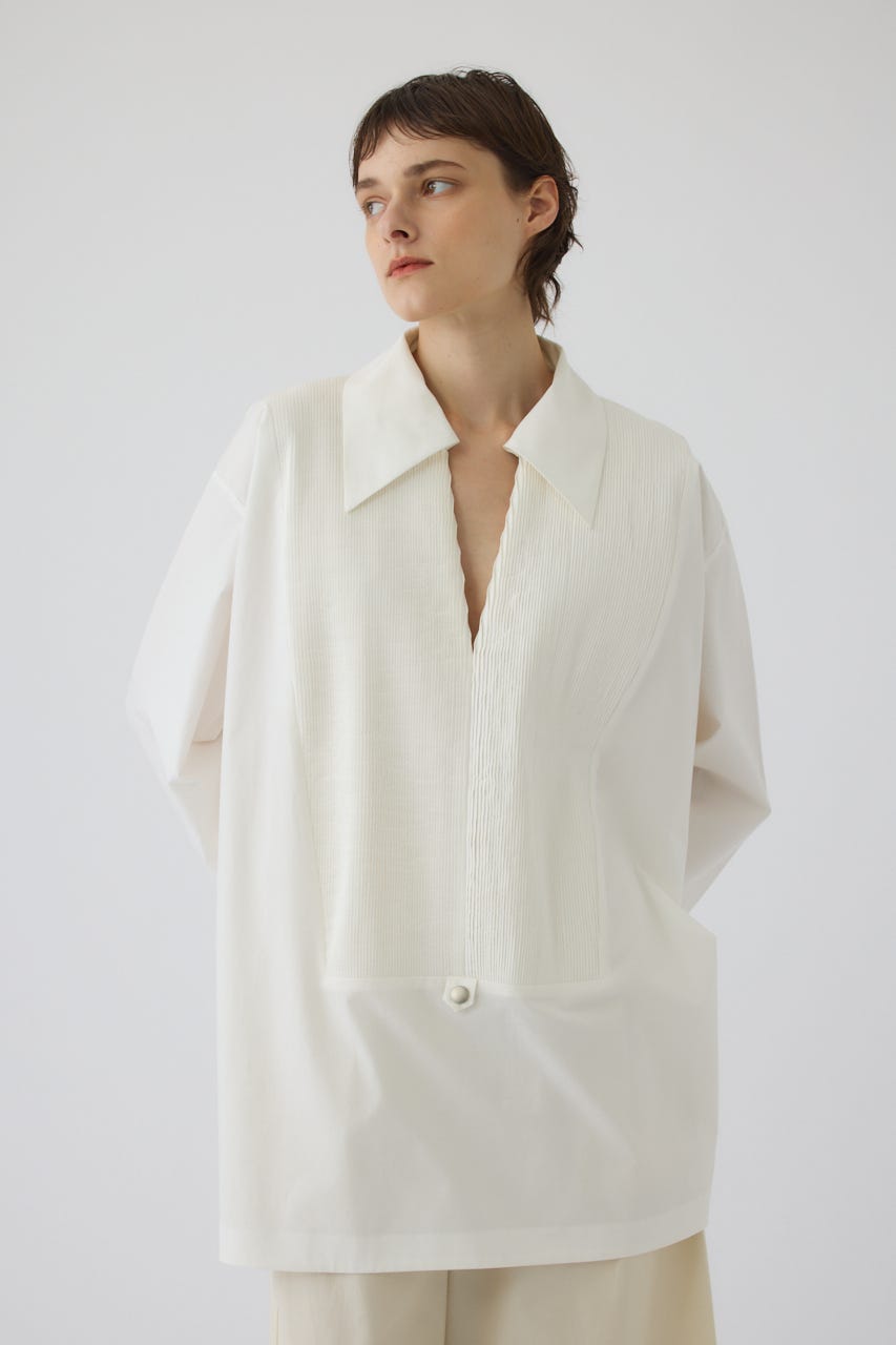 8/1- order start Pin-tuck kaftan WHT FREE