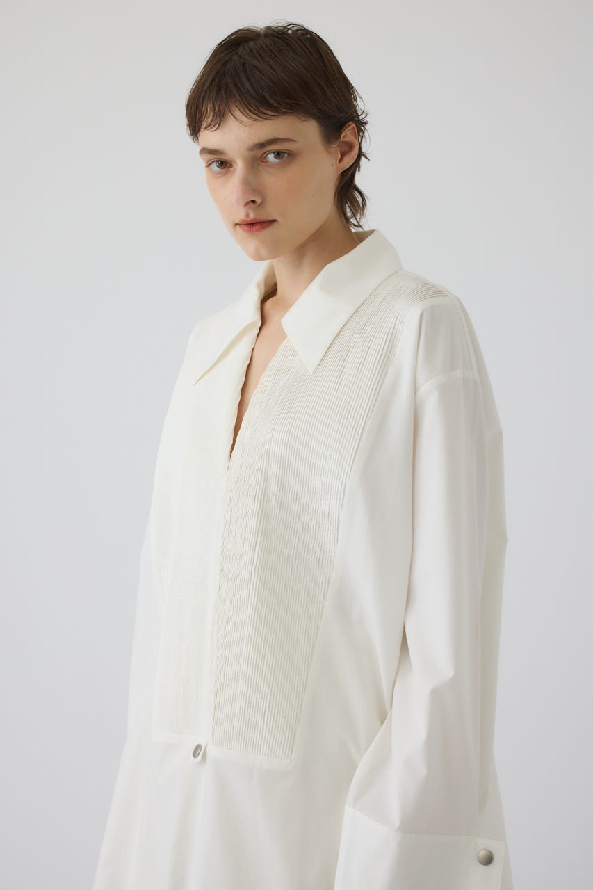 8/1- order start Pin-tuck kaftan WHT FREE